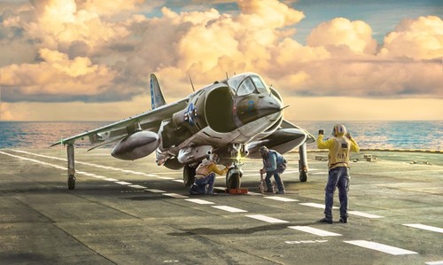 Harrier italeri 1410 - harrier,