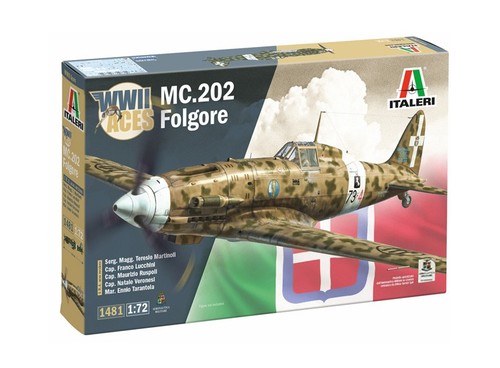 Aereo scala mc - 1/72, mc.202